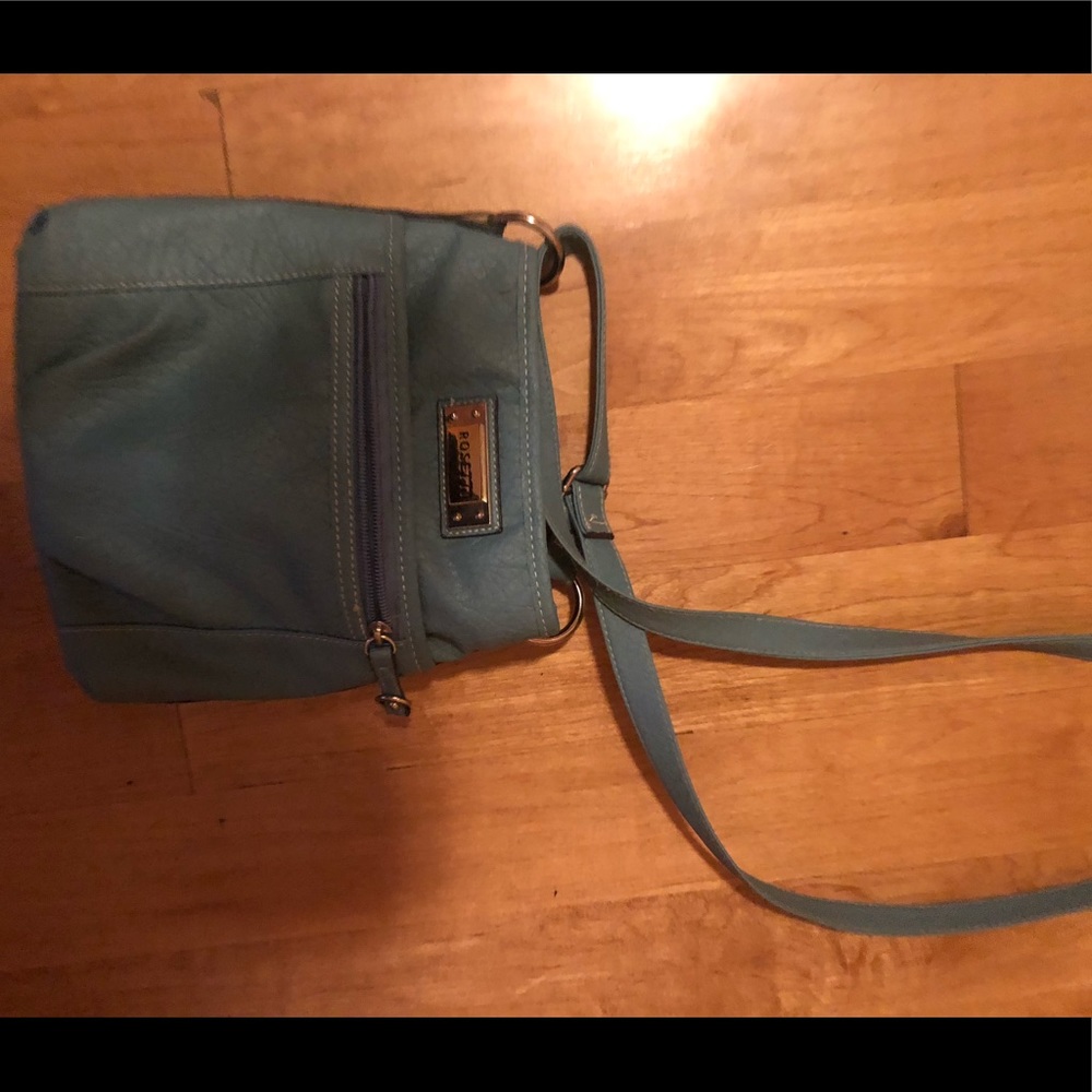 Teal Rossetti purse